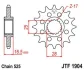 <strong>Передня зірка 17зуб. KTM Advent.950 LC8/990 JT MOTO 105-501-17 (фото 1)</strong>