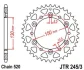 <strong>Зірка 45зуб. NX500Dominator ?95- JT MOTO 111-464-45 (фото 1)</strong>