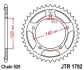 <strong>Зірка 47зуб. DL650 V-Strom ?04- JTR1792.47 (525) JT MOTO 113-552-47 (фото 1)</strong>
