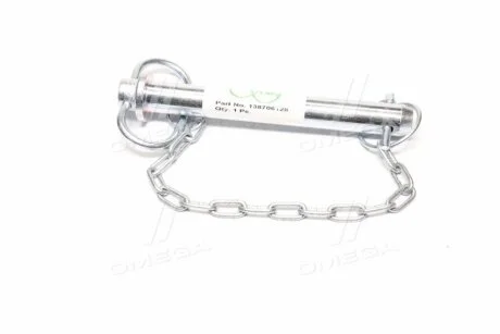 Штифт з ланцюжком-штифтом 22x165x8,5 (ТМ) (упак. 2шт, ціна за 1шт) для JUBANA 138706128 фото товару