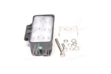 Фара LED прямокутна 18W, 6 ламп, 110*90мм, 1200Lm вузький промінь 12/24V 6000K (LITLEDA,) для JUBANA 453701045 фото товара