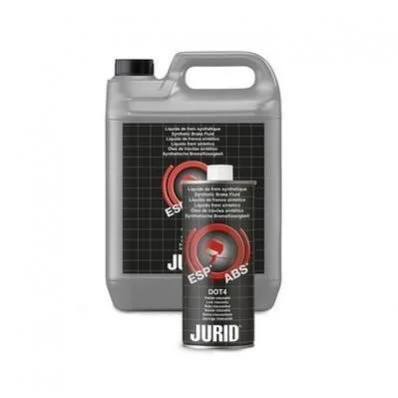 <strong>JURID 4.9л DOT-4 Synthetic Тормозная жидкость SAE 700 (для автомобилей с ABS, с ESP) Jurid 151744J (фото 1)</strong>