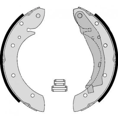 <strong>JURID PEUGEOT Тормозные колодки задн. 405 II Break (4E) 1.9 D 92-96 Jurid 362613J (фото 1)</strong>