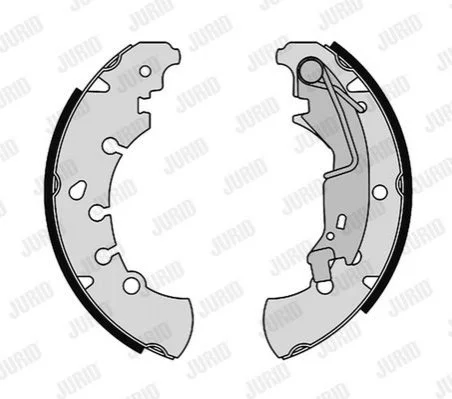 <strong>JURID Щеки торм. Citroen Nemo, OPEL Corsa D 06 - Jurid 362654J (фото 1)</strong>