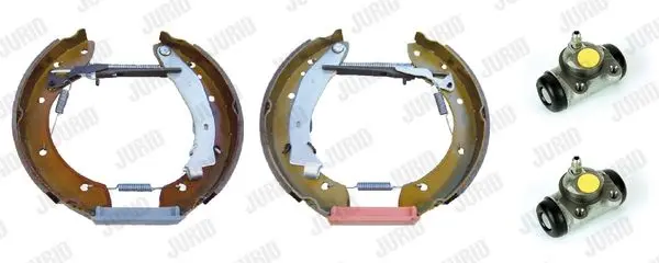 <strong>JURID CITROEN KIT EVO Р/к заднього гальма (колодки+2цил.+установ. к-т) BERLINGO / BERLINGO FIRST 1.4 96-08 Jurid 381375J (фото 1)</strong>