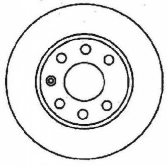 Диск гальмівний для Opel, Vauxhall Jurid 561142JC фото товару