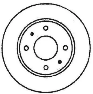 Диск гальмівний для Mazda Jurid 561582JC фото товару