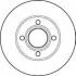 <strong>JURID AUDI Диск тормозной передний 80 1.8-2.3E 91-92 Jurid 561691JC (фото 1)</strong>