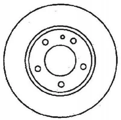 <strong>JURID MAZDA Диск тормозной задн.626 IV 92- Jurid 561717JC (фото 1)</strong>