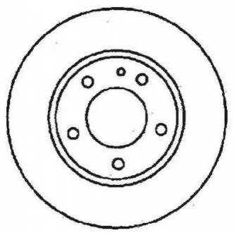 JURID MAZDA Диск тормозной задн.626 IV 92- для Jurid 561717JC фото товару