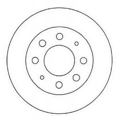<strong>JURID FIAT Диск тормозной передний Doblo 10- Jurid 561824JC (фото 1)</strong>