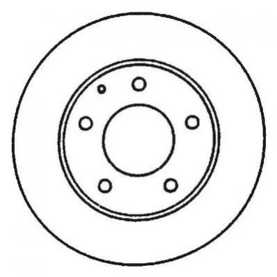 <strong>JURID Тормозной диск перед. OPEL Omega B 2,0i 93-00 Jurid 561869JC (фото 1)</strong>