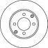 <strong>JURID CITROEN диск гальмівний передній Xsara 97-,Peugeot 206 98- Jurid 562055JC (фото 1)</strong>