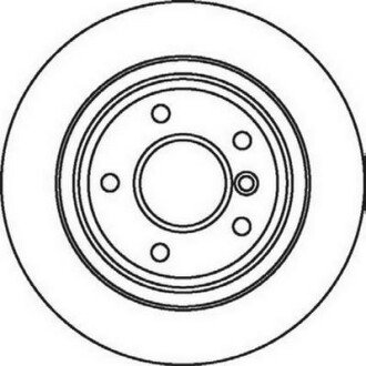 - Гальмівний диск Jurid 562062JC фото товару