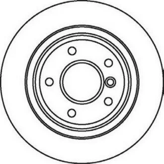 JURID - Гальмівний диск для BMW Jurid 562062JC фото товару