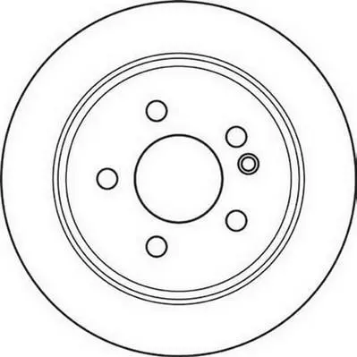 <strong>JURID DB Диск тормозной W163 ML-klasa 98-00 задн. Jurid 562100JC (фото 1)</strong>