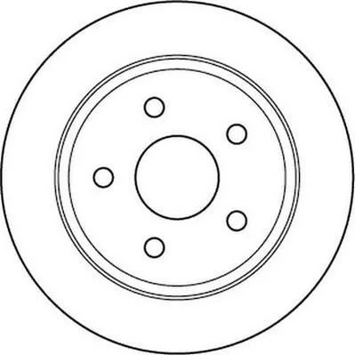 <strong>JURID JEEP диск гальмівний задн.Grand Cherokee 99- Jurid 562148JC (фото 1)</strong>