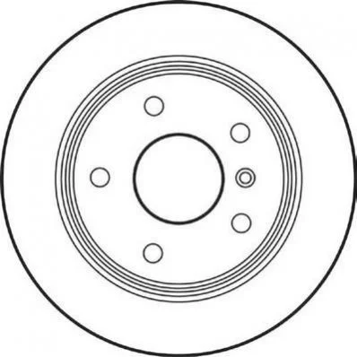 <strong>JURID DB Диск гальмівний задн.Vaneo 01-,W168 97- Jurid 562149JC (фото 1)</strong>