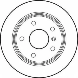 JURID DB Диск гальмівний задн.Vaneo 01-,W168 97- для Mercedes Jurid 562149JC фото товару