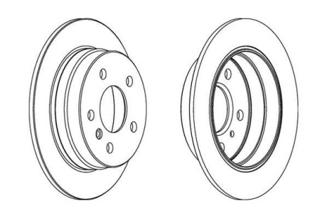 Диск гальмівний Jurid 562274JC фото товару