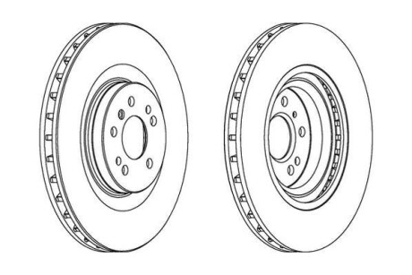 Диск гальмівний Jurid 562346JC-1 фото товару