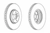 <strong>JURID BMW Диск тормозной передний Х5 Е53 4.8 Jurid 562357JC-1 (фото 1)</strong>
