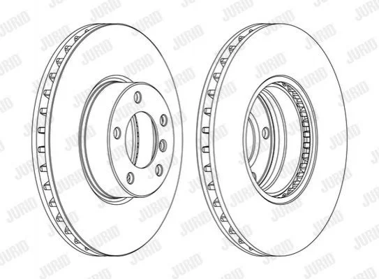 <strong>JURID BMW Диск гальмівний передн.5 серия E39 00- Jurid 562384JC-1 (фото 1)</strong>
