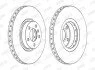 <strong>Гальмівний диск пер. BMW X5 (E70/F15/F85) 06-/X6 (E71/E72/F16/F86) 07-19 (348*62) Jurid 562520JC-1 (фото 1)</strong>
