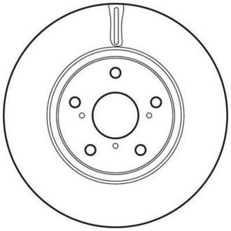 TOYOTA диск гальмівний передн.Avensis 08- Jurid 562649JC фото товара
