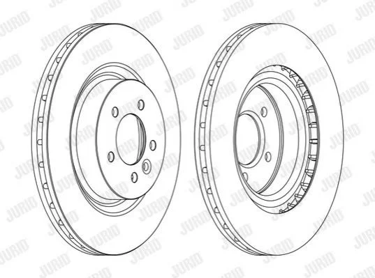<strong>JURID LANDROVER Диск тормозной передн.Range Rover Sport 05- Jurid 562654JC-1 (фото 1)</strong>