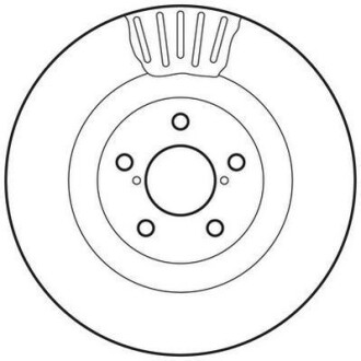 Диск гальмівний Jurid 562677JC фото товара