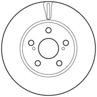 Диск гальмівний для Toyota Jurid 562797JC фото товару