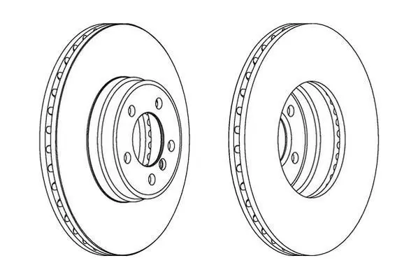 <strong>JURID гальмівний диск передн. Range Rover III 02- Jurid 562899JC-1 (фото 1)</strong>