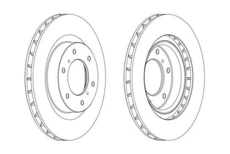 Диск гальмівний Jurid 562913JC фото товара