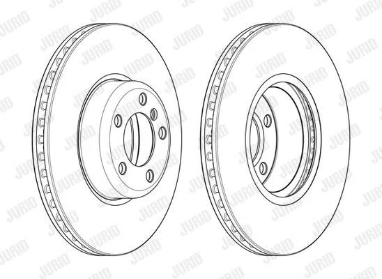 <strong>Гальмівний диск пер. BMW 1 (F20)/3 (F30/F31/F80) 11-19 (340*73,2) Jurid 562979JC-1 (фото 1)</strong>