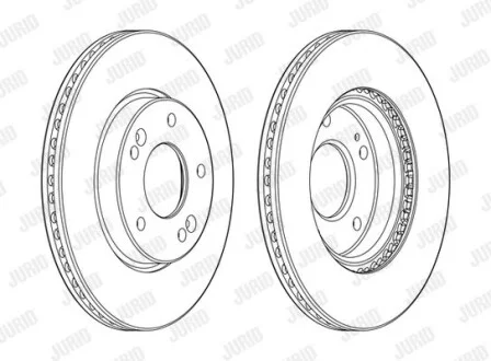 Диск гальмівний для Mazda Jurid 562986JC фото товару