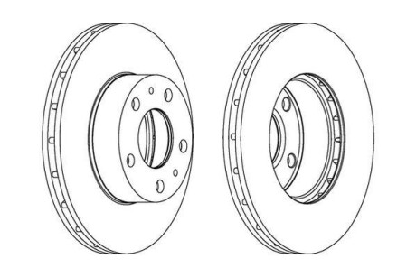 Диск гальмівний Jurid 563026J фото товара