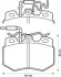 <strong>JURID PEUGEOT Тормозные колодки передние 205,309,Citroen C15 Jurid 571320J (фото 1)</strong>