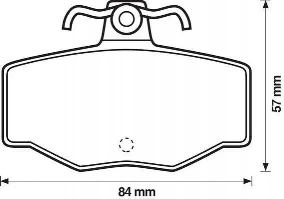 <strong>Гальмівні колодки зад. Almera/Primera 96-06 (TRW) Jurid 571421J (фото 1)</strong>
