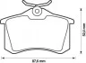 <strong>Колодки гальмівні дискові Jurid 571906D (фото 1)</strong>