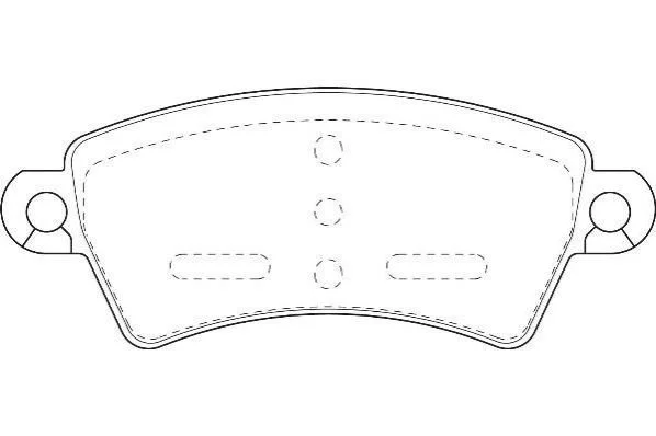 <strong>JURID CITROEN Тормозные колодки передн. Xsara 97-,Peugeot 206 Jurid 571965J (фото 1)</strong>