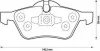 <strong>JURID BMW Тормозные колодки передние Mini Cooper,One 01- Jurid 571992J (фото 1)</strong>