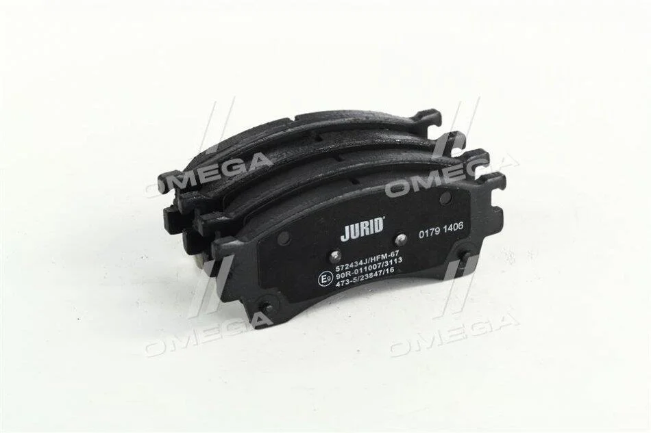<strong>JURID MAZDA гальмівні колодки передн.323,626,Xedos 6 Jurid 572434J (фото 1)</strong>