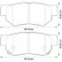 <strong>Гальмівні колодки зад. Hyundai Getz/Santa FE/Tucson 01- (mando) Jurid 572557J (фото 1)</strong>
