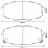 <strong>JURID HYUNDAI Гальмівні колодки пер. I30 07- KIA Ceed, Carens 02- Jurid 572577JC (фото 1)</strong>