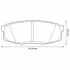 <strong>Гальмівні колодки зад. Toyota Land Cruiser 08- (advics) Jurid 572597J (фото 1)</strong>