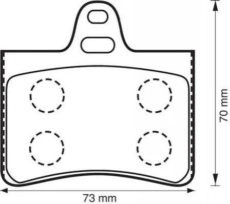 <strong>JURID CITROEN Тормозные колодки задн. C5 01- Jurid 573028JC (фото 1)</strong>