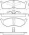 <strong>JURID CHRYSLER Тормозные колодки передн.300M, Voyager I,II,III,IV Jurid 573072J (фото 1)</strong>