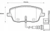 <strong>JURID VW Гальмівні колодки перед.Polo 01- Skoda Fabia 99-, Roomster SEAT Jurid 573101J (фото 1)</strong>