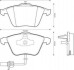 Тормозные колодки перед. AUDI A6/S6 2,5-4,2 99- (с датч.) Jurid 573145JC (фото 1)